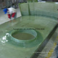 Clarifier Made of Fiberglass for Removal of Settleable Solids